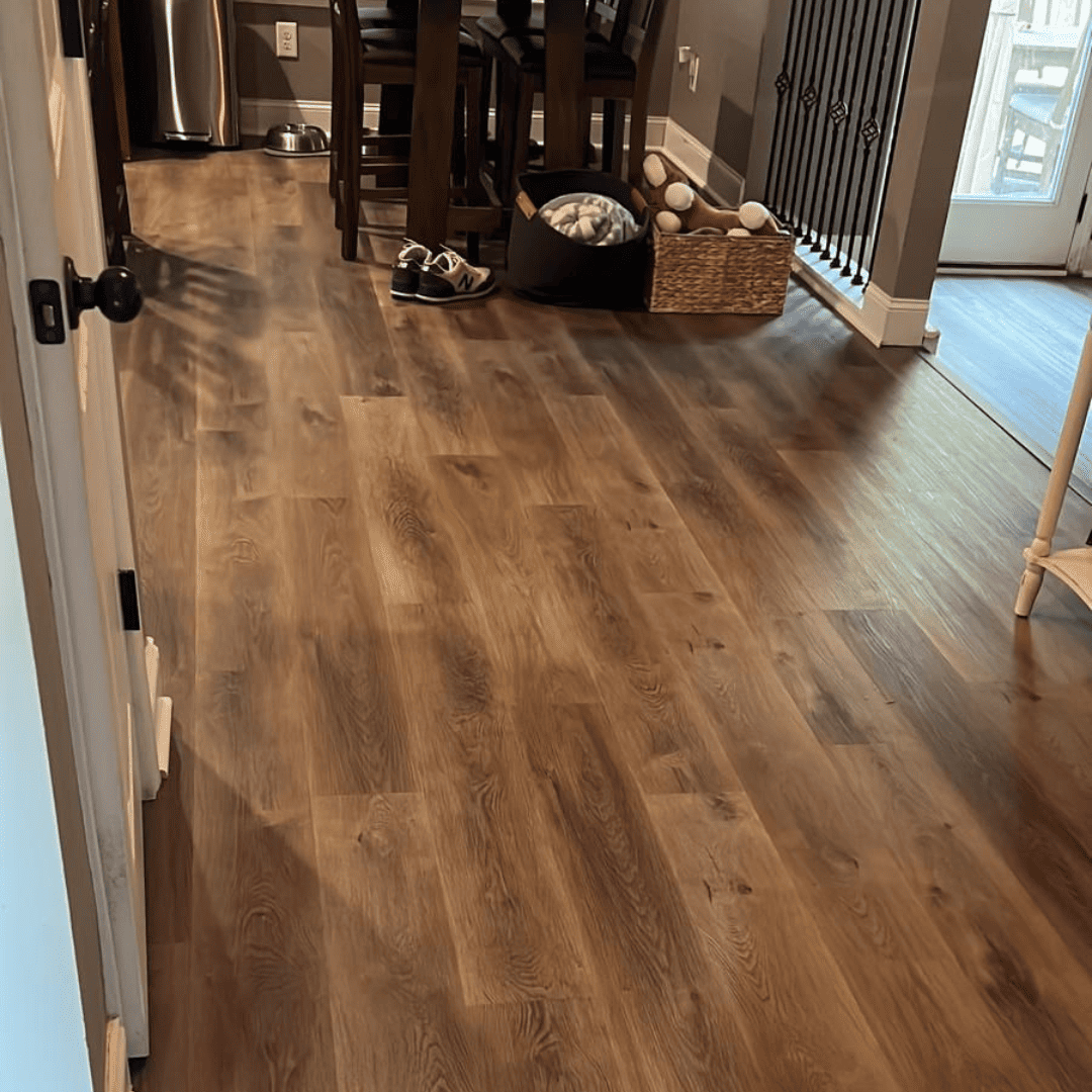 installed flooring project decor