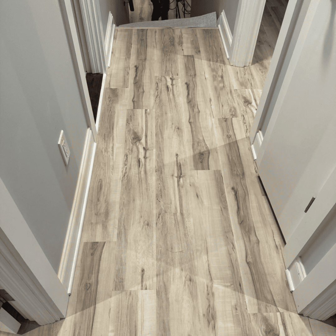 installed flooring project decor